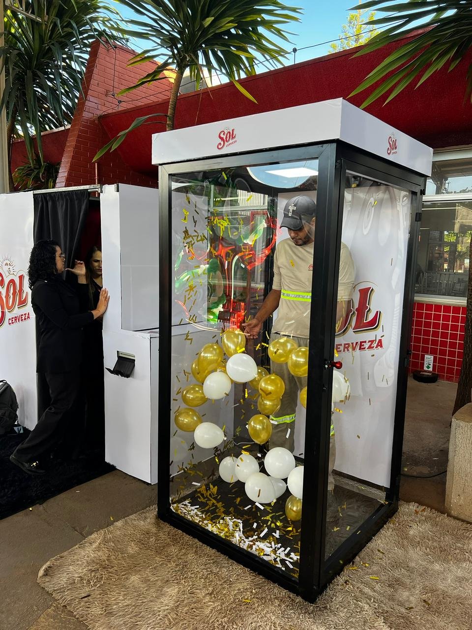 Cabine de Prêmios personalizável